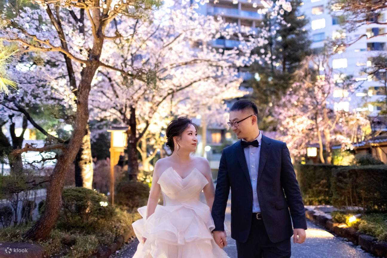 Tokyo: Tur Foto Pernikahan dengan 3 Lokasi & Penataan Profesional